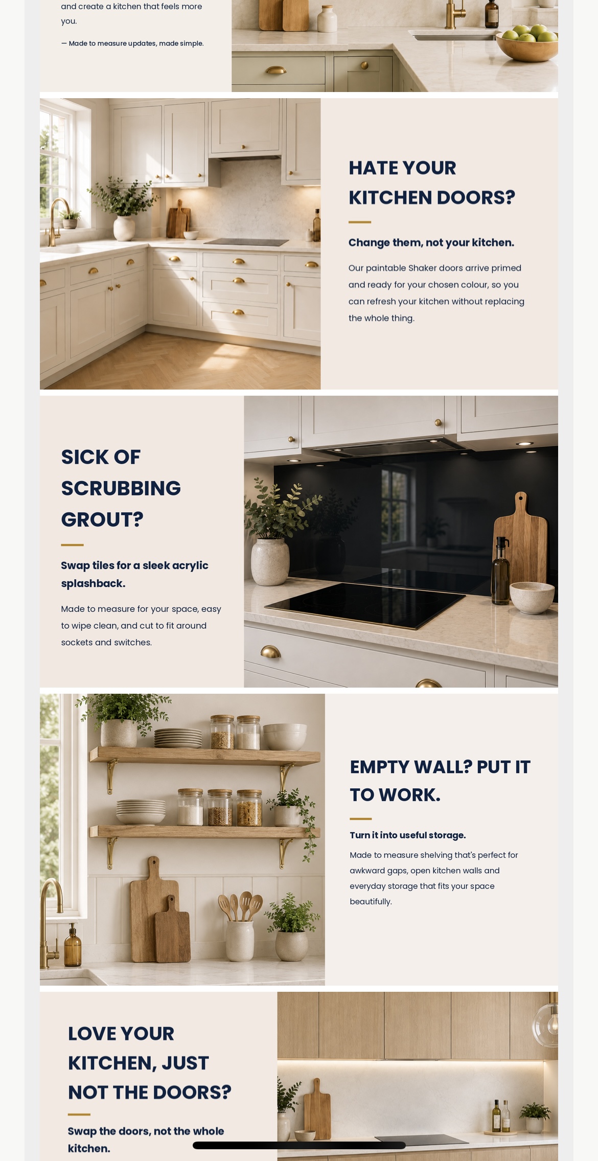 Problem led campaign email example