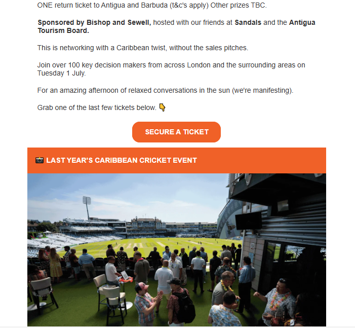 Member conversion email example